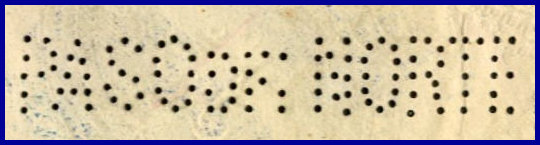 Paso del Norte pattern No. 1