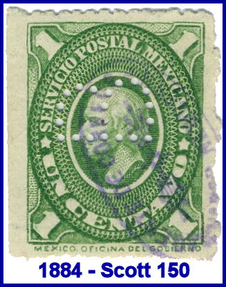 Bartning 1884 perfin