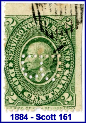 Bartning 1884 perfin