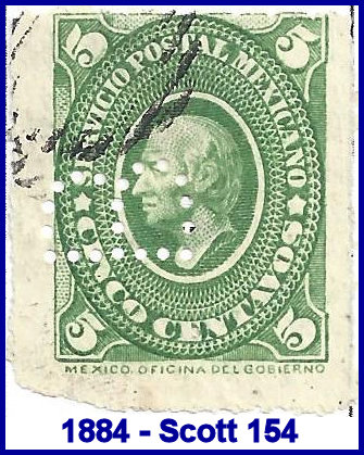 Bartning 1884 perfin