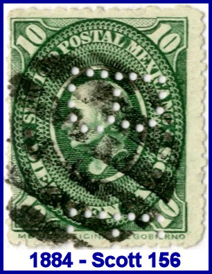 Bartning 1884 perfin