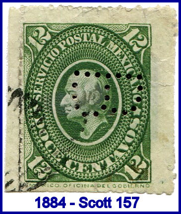 Bartning 1884 perfin