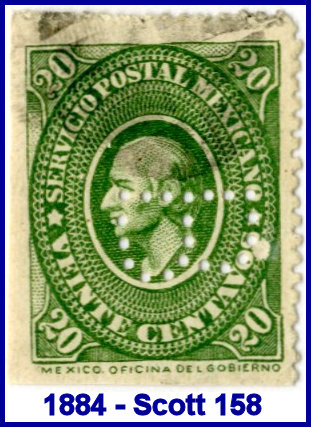 Bartning 1884 perfin