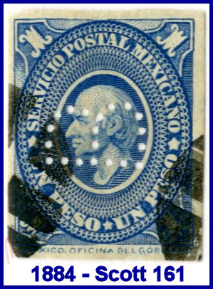 Bartning 1884 perfin