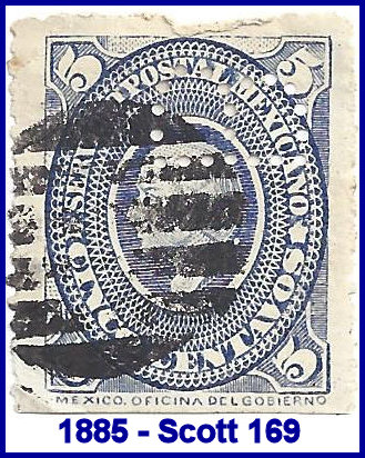 Bartning 1885 perfin