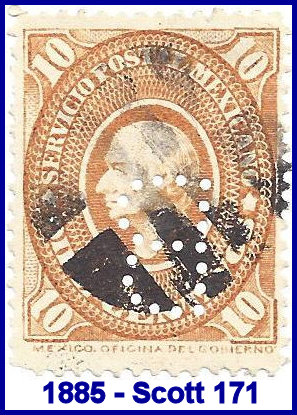 Bartning 1885 perfin