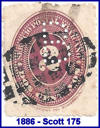 Bartning 1886 perfin