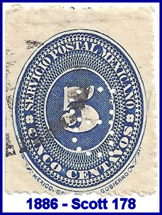 Bartning 1886 perfin