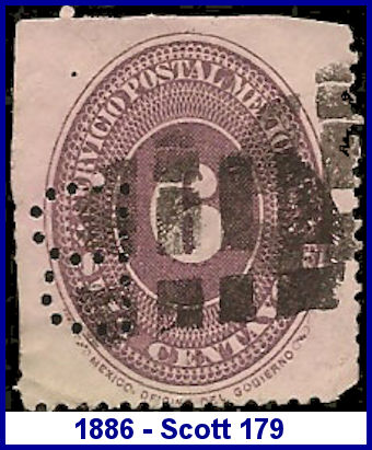 Bartning 1886 perfin