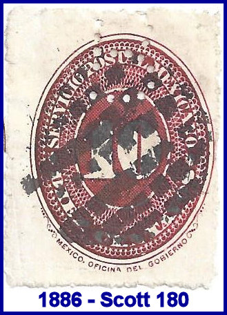 Bartning 1886 perfin