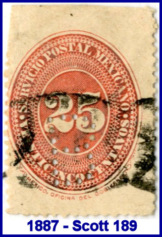 Bartning 1887 perfin