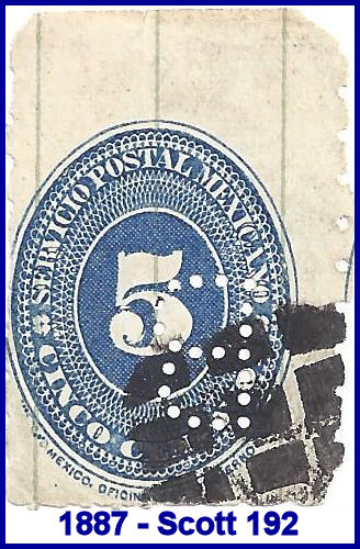 Bartning 1887 perfin