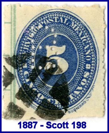 Bartning 1887 perfin