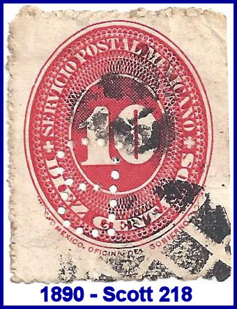 Bartning 1890 perfin