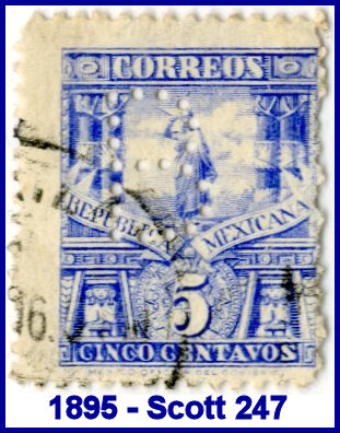 Bartning 1895 perfin