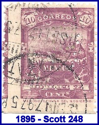 Bartning 1895 perfin