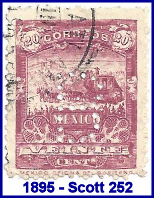 Bartning 1895 perfin