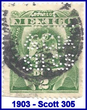 G. Lohse 1903 perfin