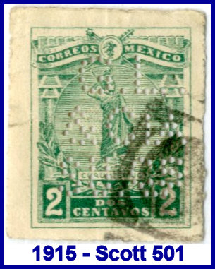 G. Lohse 1915 perfin