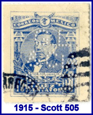 G. Lohse 1915 perfin