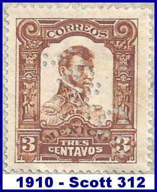 Johannsen Felix 1910 perfin