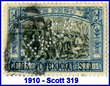 Johannsen Felix 1910 perfin