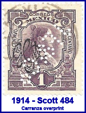 Johannsen Felix 1914 perfin