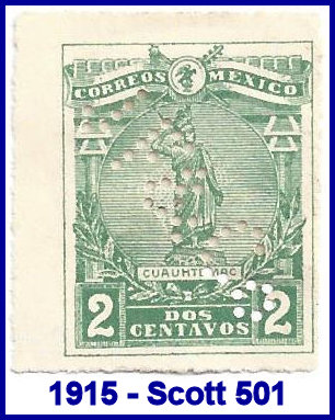 Johannsen Felix 1915 perfin