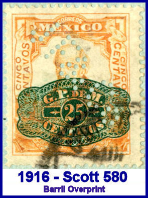 Johannsen Felix 1916 perfin