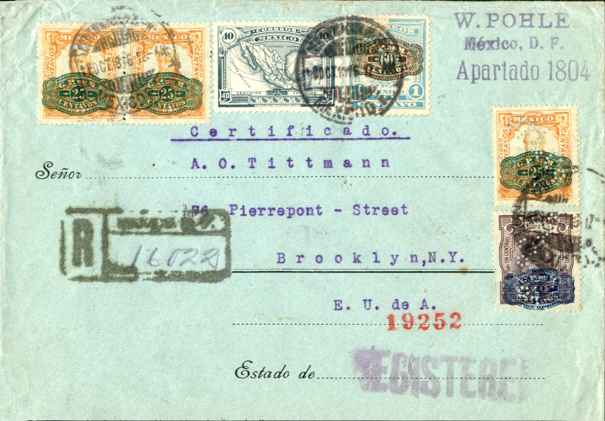 Johannsen Felix philatelic letter