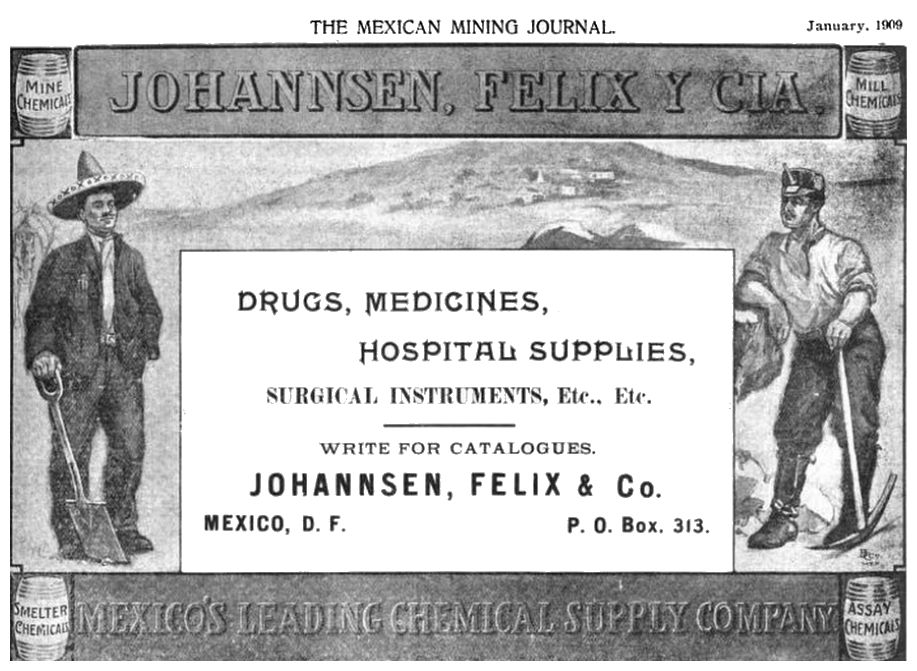 Johannsen, Felix y Cia advertisement