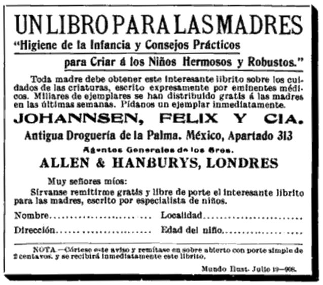 Advertisement in Spanish