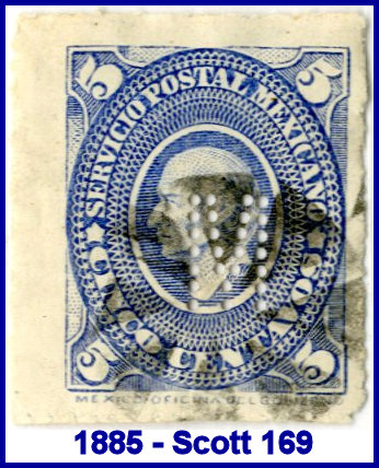 Melcher's 1885 perfin