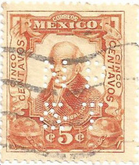 National Paper and Type Co. perfin